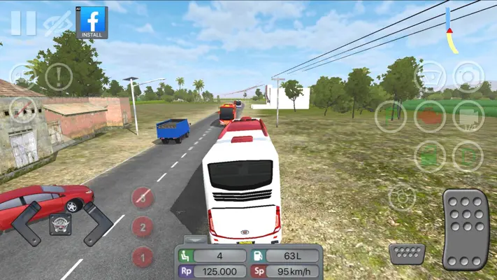 Bus Simulator Indonesia android App screenshot 0